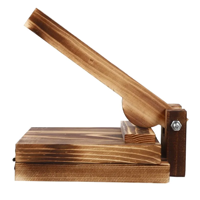 Press Dumpling Presser Dough Maker Tortilla Wooden Pressing Tool Mold Wrapper Pasta Skin Wood Manual Pastry Empanada Roti
