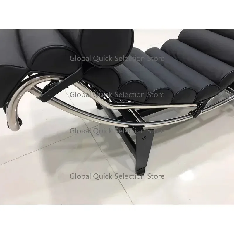 LC4 recliner leisure furniture designer stainless steel balcony leisure sofa Le Corbusier
