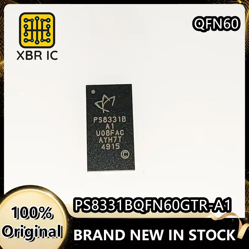 

(6/20 pieces) PS8331BQFN60GTR-A1 | PS8331B | PSB331B A1 | QFN | Brand new and authentic | In stock and shipped quickly