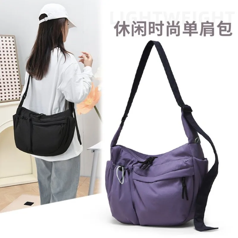 Luxury Minimalist Diaper Bag, Unique Fashionable Leather Handbag, Elegant Solid Color Casual Shoulder Ladies