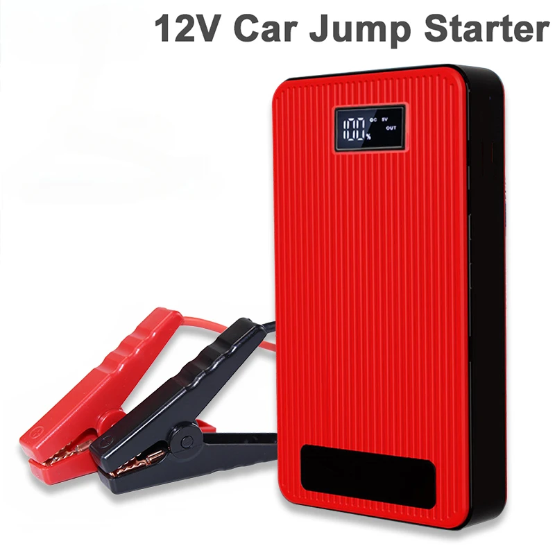 

12V Car Jump Starter 12000mAh Power Bank Auto Starting Device 800A Car Battery Booster Emergency Buster For 3.0L Gas 2L Diesel