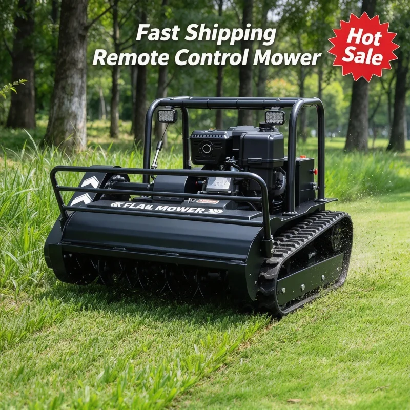 Customized Limited Offer Zero Turn Lawn Mower Remote Control Lawn Mower Time Saving For Home Garden Lawn