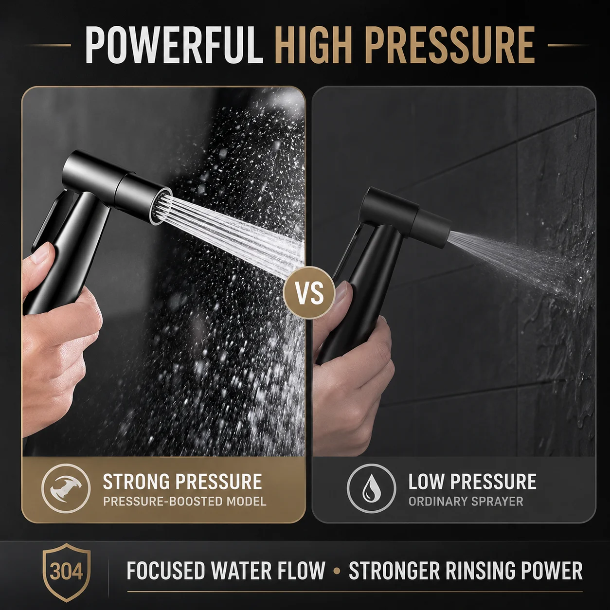 304 RVS Bidet Spuitmond Hoge D - Handheld Bidet Sprayer Shattaf Stainless recensie en prijs