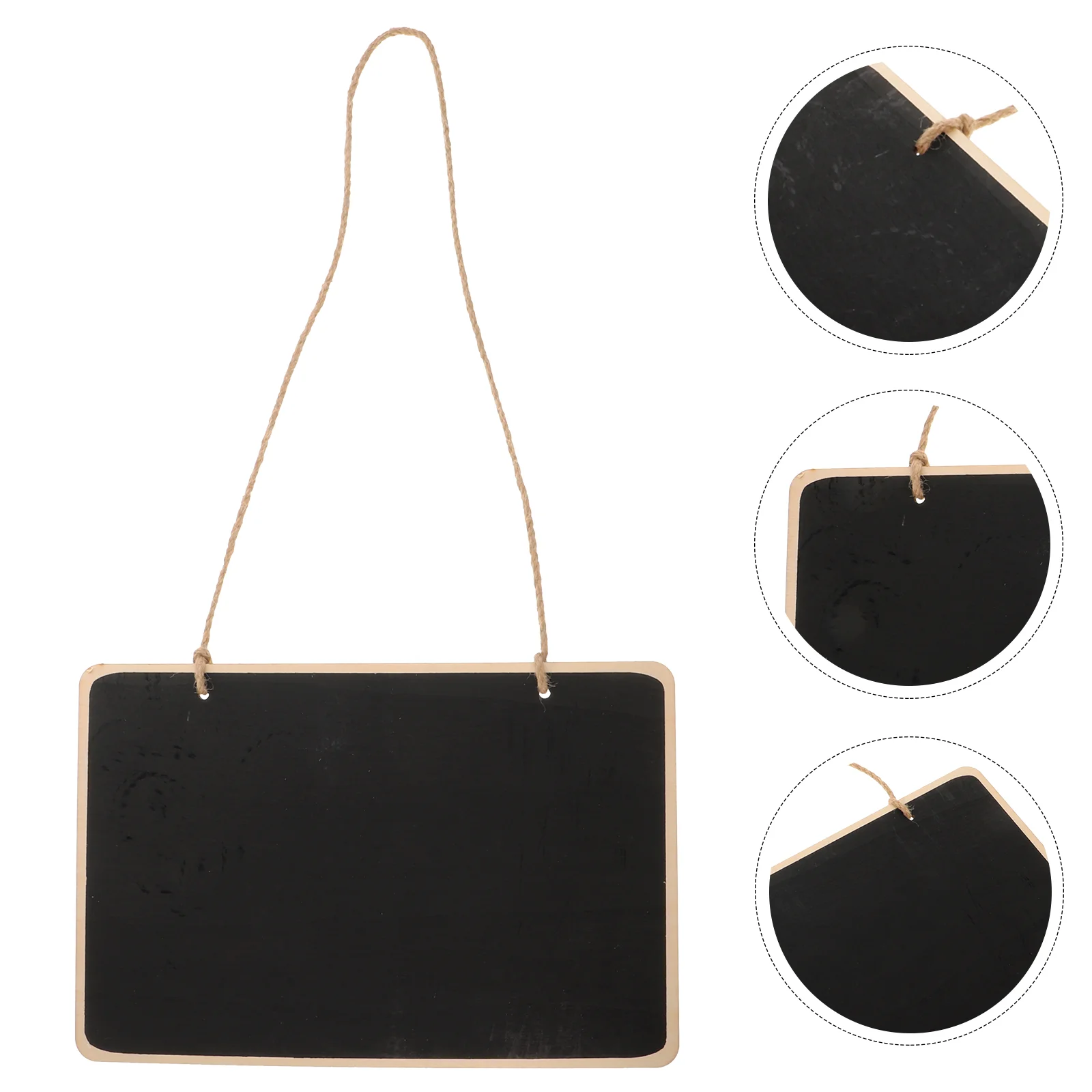 Front Door Sign Message Board Decorative Chalkboard Erasable Home Decoration Indicator DIY Writing Hanging