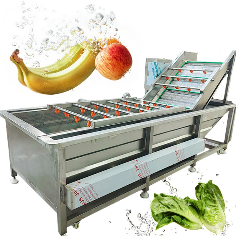 

Good Price Automatic Conveying Bubble Fruit Cleaning Equipment Fresh Fruit Dates Grape Bubble Cleaning Machine