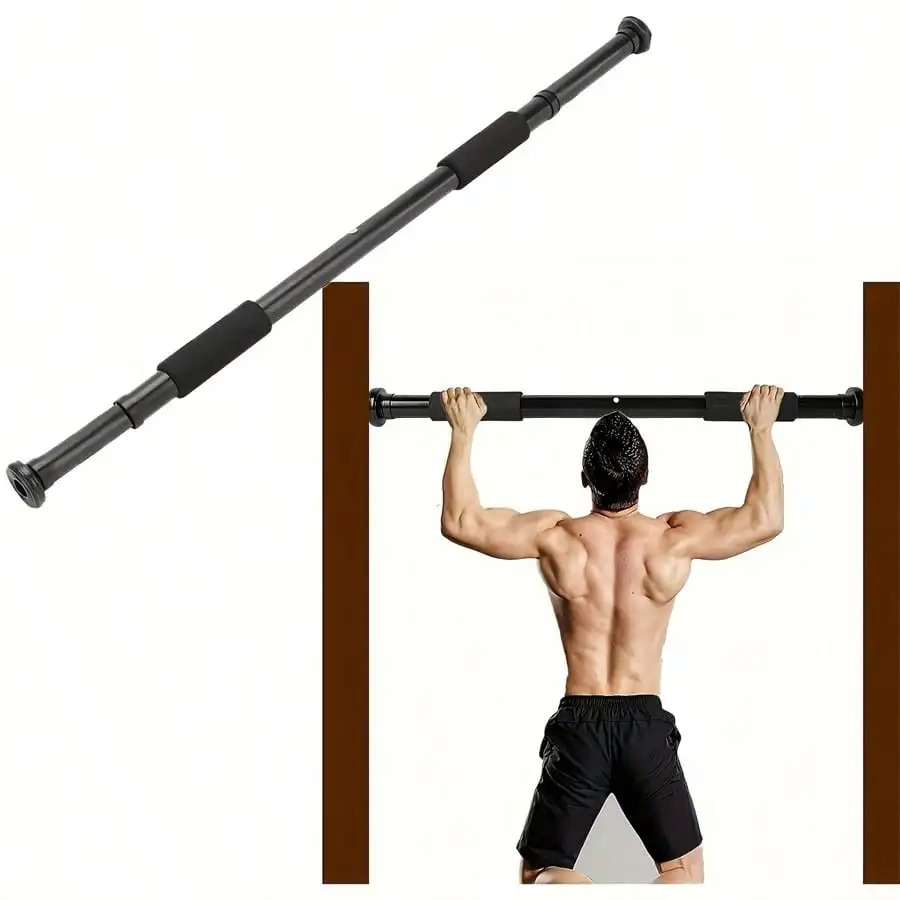 Adjustable Fitness Pull Up Bar, Expandable Doorway Chin Up Bar, Strength Training Home Fitness Equipment, No Drilling Installation, Multiple Colors Available - Suitable For Home Gym, Chest Workout, Gift For Labor Day, Valentine's Day, Father's Day