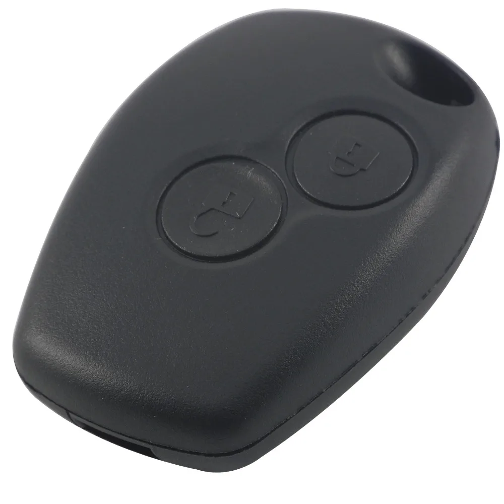 jingyuqin 2 Buttons Car Key Shell For Renault Dacia Modus Clio 3 Twingo Kangoo 2 Remote Fob Case