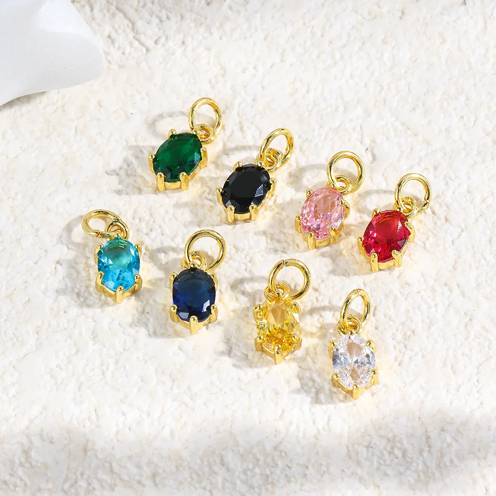 

5 batches of small and exquisite color pendants DIY bracelets, necklaces, earrings, jewelry accessories, production materials