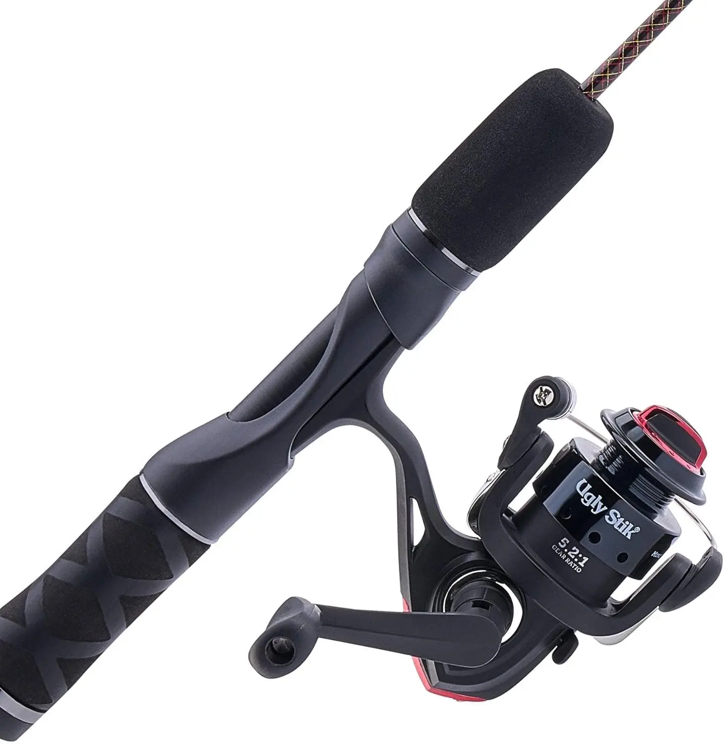 

Комплект для зимней рыбалки: удилище и катушка, прочные и долговечные для зимнего лова