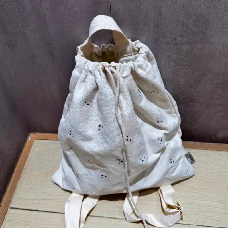 2025 Sweet Kawaii Rabbit Backpacks All Match Y2k Aesthetic Drawstring Women Bags Girls Cute Fashion Students Casual Schoolbags