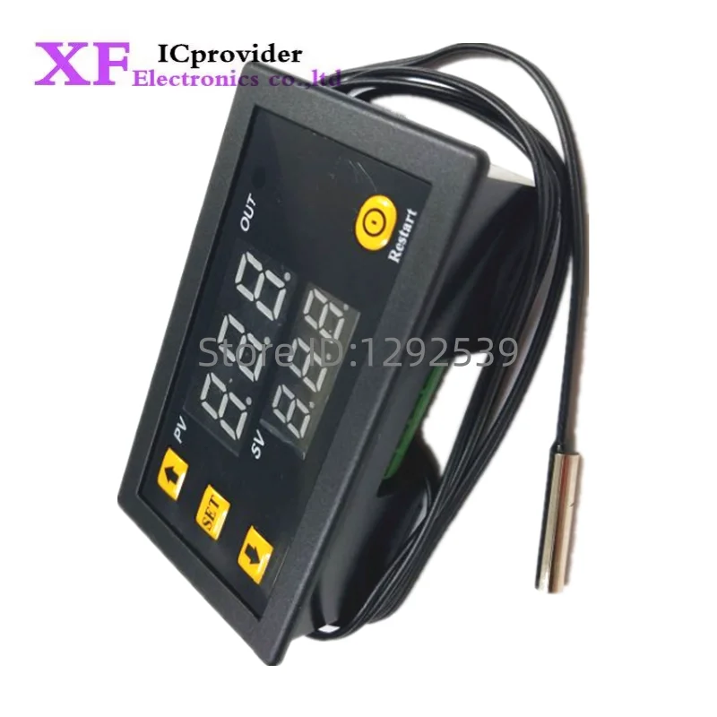 W3230 Mini Digital Temperature Controller 12V 24V 220V Thermostat Heating Cooling Control Thermoregulator With Sensor ICprovider