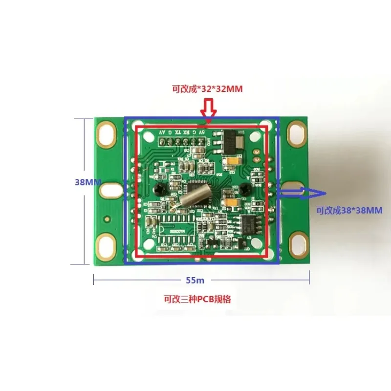 Infrared Serial Camera RS232 TTL JPEG Module VC0706 Protocol