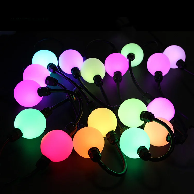 50mm DC24V Standard DMX512(UCS512CBL) Addressable LED Pixel Ball