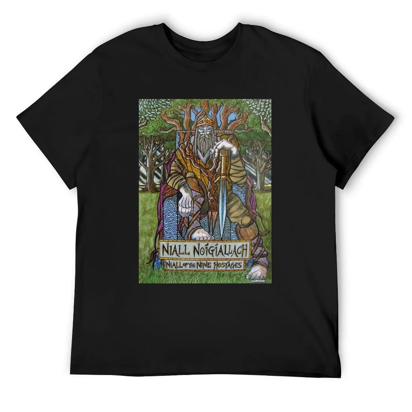 

Niall of the nine hostages T-Shirt gifts for boyfriend summer tops funny t shirts for men