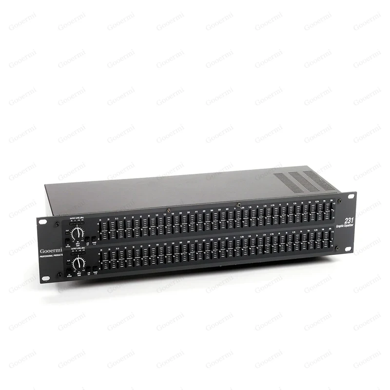 

231 Dual Channel Digital Crossover Stereo Digital o 31 Band Graphic Equalizador 231 EQ o Signal Processor