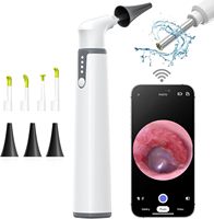 Teslong SA39W Wifi Otoscope Camera 3.9mm Ear Wax Cleaner Camera 720P HD with 6 LED Lights Wireless Otoscope Support IOS Android