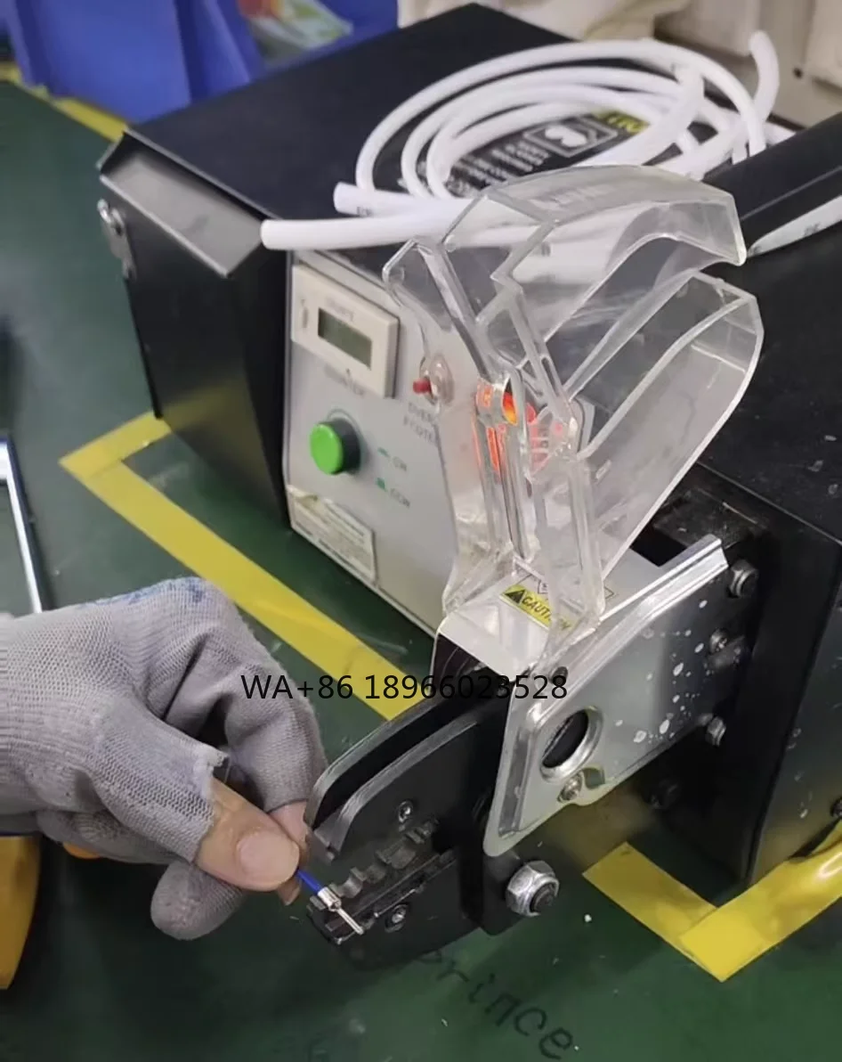 

6B2 O-Type Y-Type Automatic Wire Stripping Crimping Machine Cold Press Terminals Electrical Cable Manufacturing Equipment