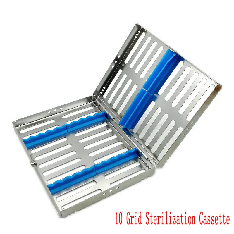 1pc Dental Sterilization Rack Surgical Autoclavable Sterilization Box Dental Cassette Disinfection Tray Dentist Tools view 3