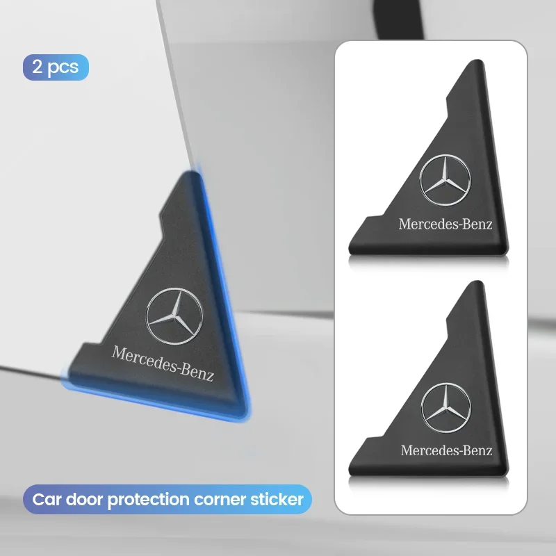 Car Door Corner Anti-collision Covers Silicone Protector Stickers For Mercedes Benz AMG GLE GLS CLS GLC CLA GLA GLK ML C197 R231