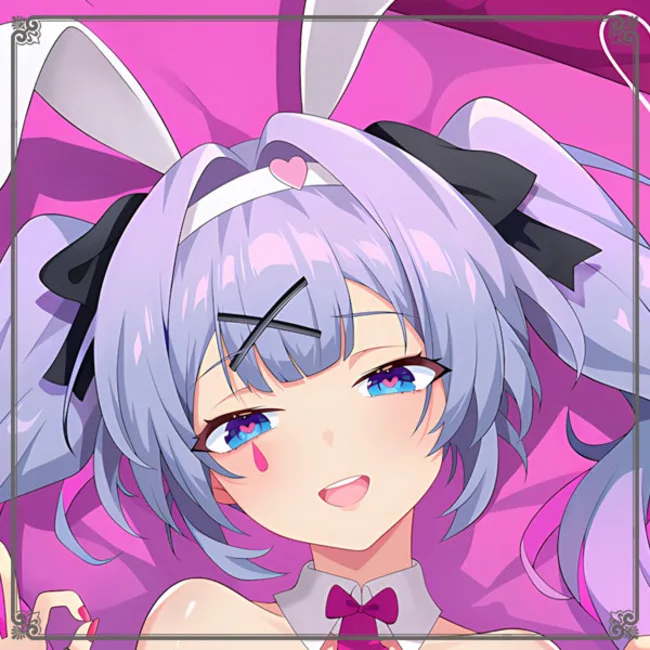 

LOLI Rabbit Girl Dakimakura Hing Body Case Otaku Pillow Cushion Bed Ings Xmas Gift