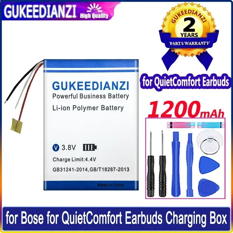 

Large Capacity Batteries 762936 (3line) 190mAh/1200mAh For Bose For QuietComFort Earbuds Headset & Charging Box Battery
