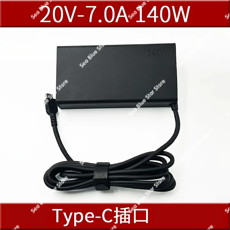 20V-7.0A 140W Type-c Charger, Notebook Power Adapter, Suitable for Lenovo Xiaoxin 14/16 Savior 2023 Y9000
