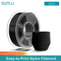 SUNLU 1KG Easy-to-Print Nylon Filament Heat-Resistant 3D Printer Filament No-Cracking No-Warping 3D Filament