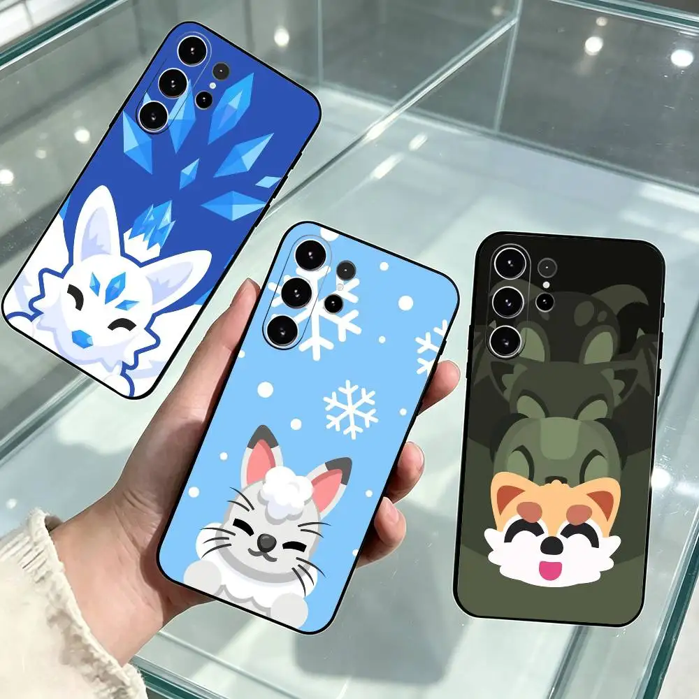 Adopts Me Game Pet Egg  Phone Case For Samsung S26,S25,S24,S23,S22,S21,S30,Ultra,Plus,Fe,Soft Silicone Black Cover