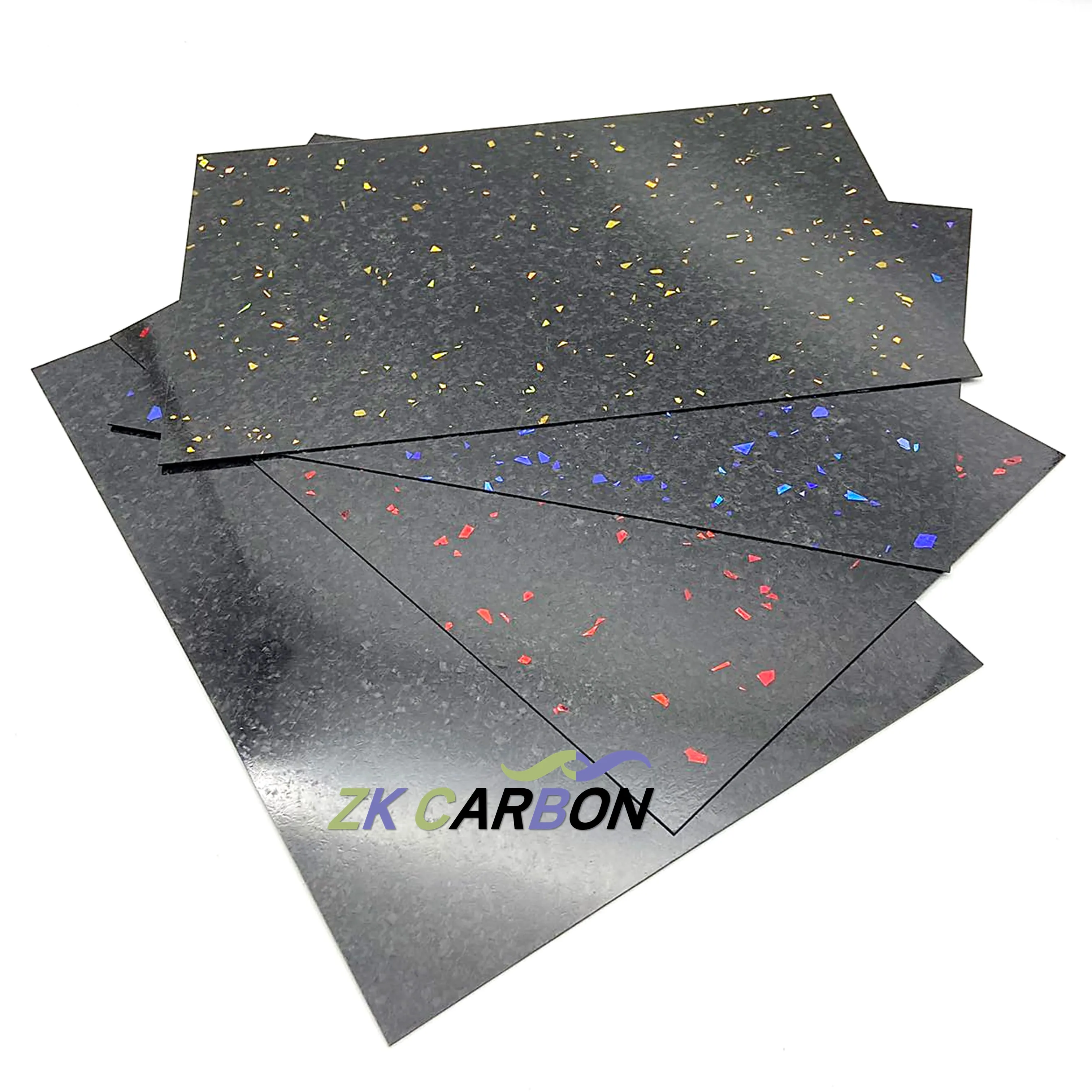 200x300mm Multicolor Carbon Fiber Plate Marble Texture 3K Hardness Composite Board Panel Sheet Thickness 1mm 2mm 3mm 4mm 5mm