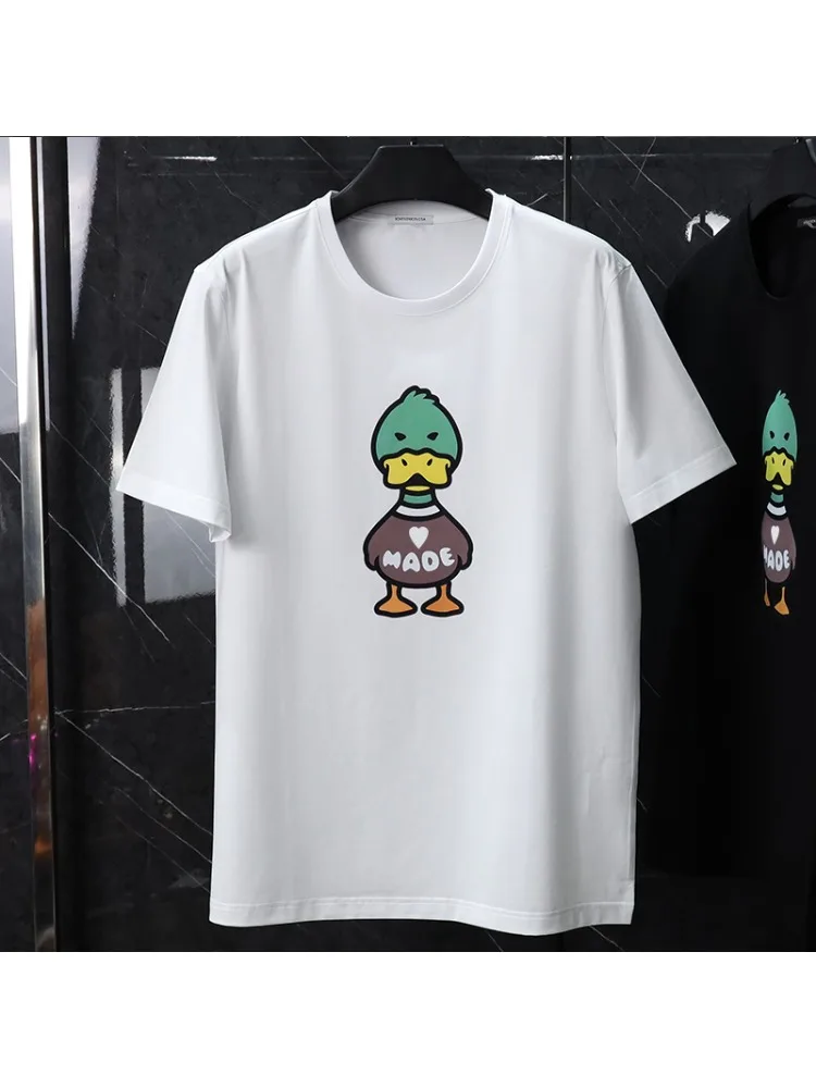

Summer Fashion T-shirt for Men Y2K Tops Luxury Brand Letter Printing T-shirt Short Sleeve Tee Women Fashion Round Neck Tops
