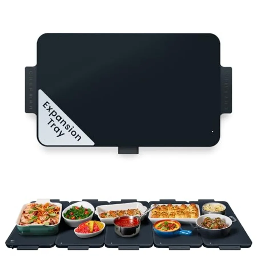 

Everything Warmer Expansion Tray, 10" x 16" Electric Warming Tray, Requires Primary Panel for Use Sold Separately,One Secondary