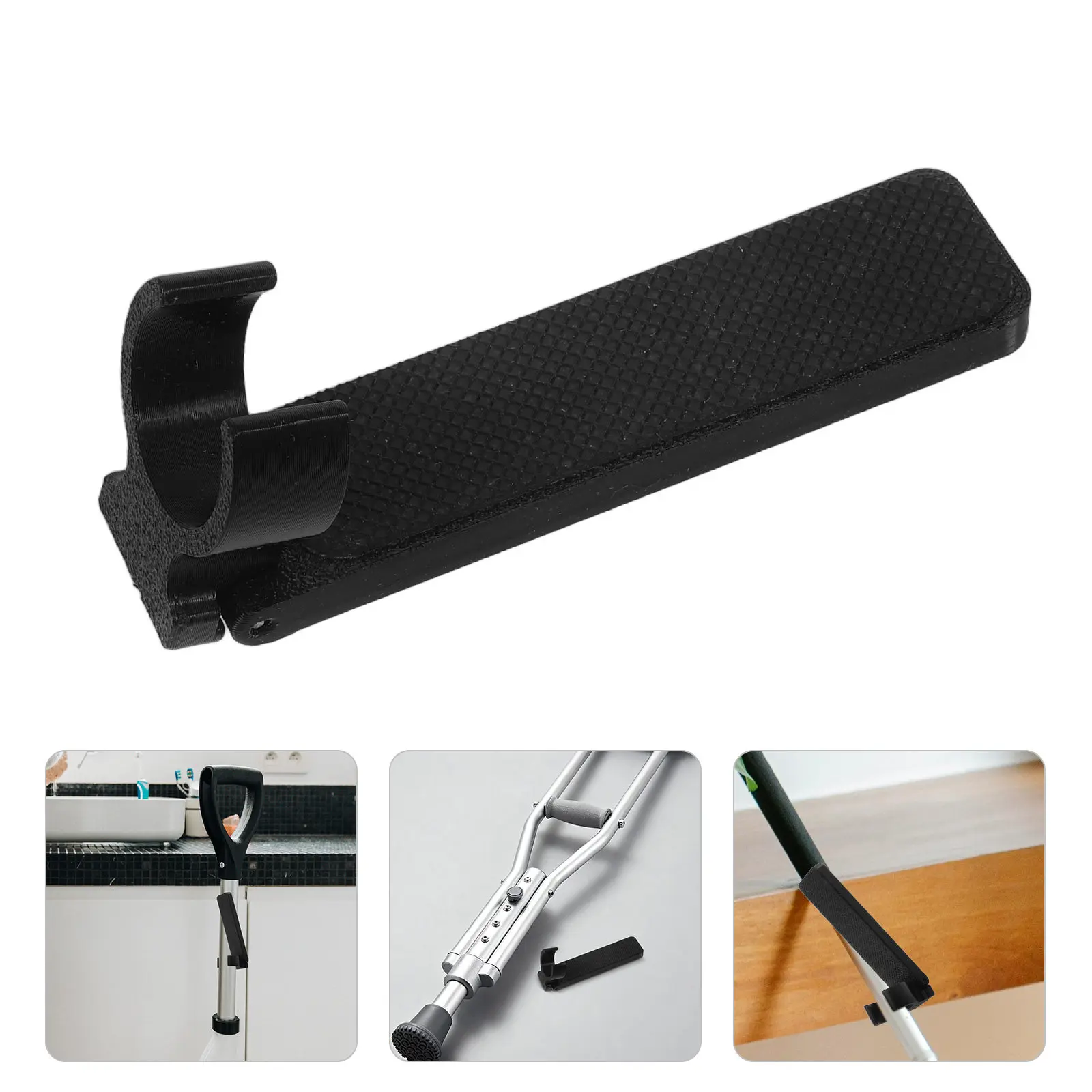 

Пластиковый держатель для трости на край стола, устойчивый, портативный, для пожилых людей, простая установка