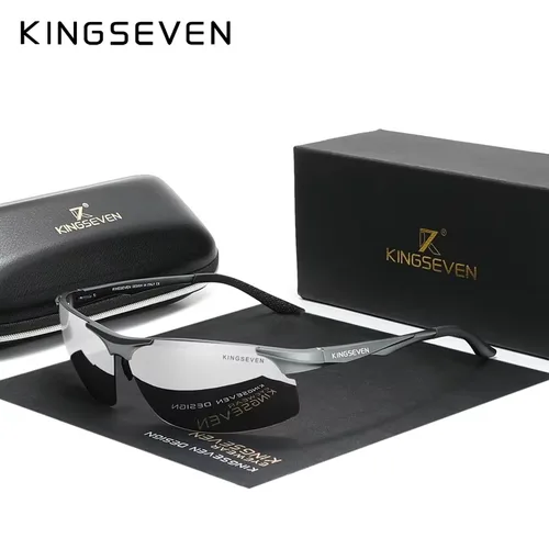 KINGSEVEN UV400 gafas de sol polarizadas para hombre, gafas protectoras para conducir para hombre, gafas deportivas informales para ciclismo de montaña y exteriores para mujer