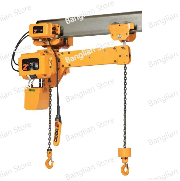 New Factory Wholesale 1 2 5 10t Heavy Duty Electric Chain Wire Rope Trolley Block Hoist Lift Winch