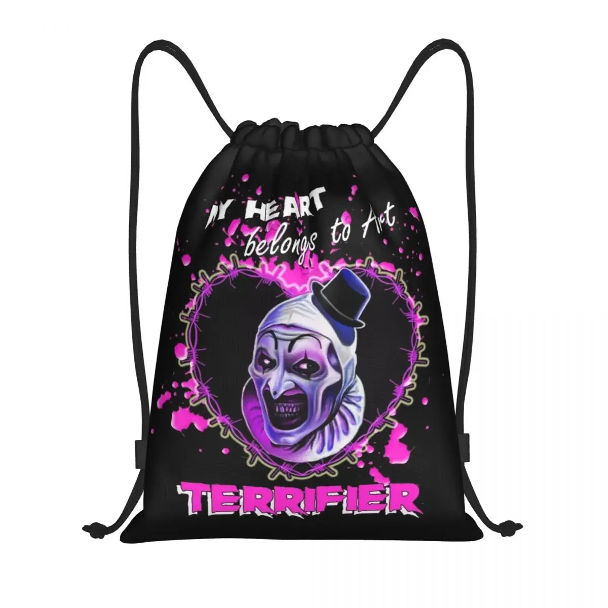 

Пользовательские T-Ter Xoers Happy Holliday Хэллоуин сумки на шнурке для женщин и мужчин портативный спортивный спортивный рюкзак для спортзала рюкзаки для хранения покупок