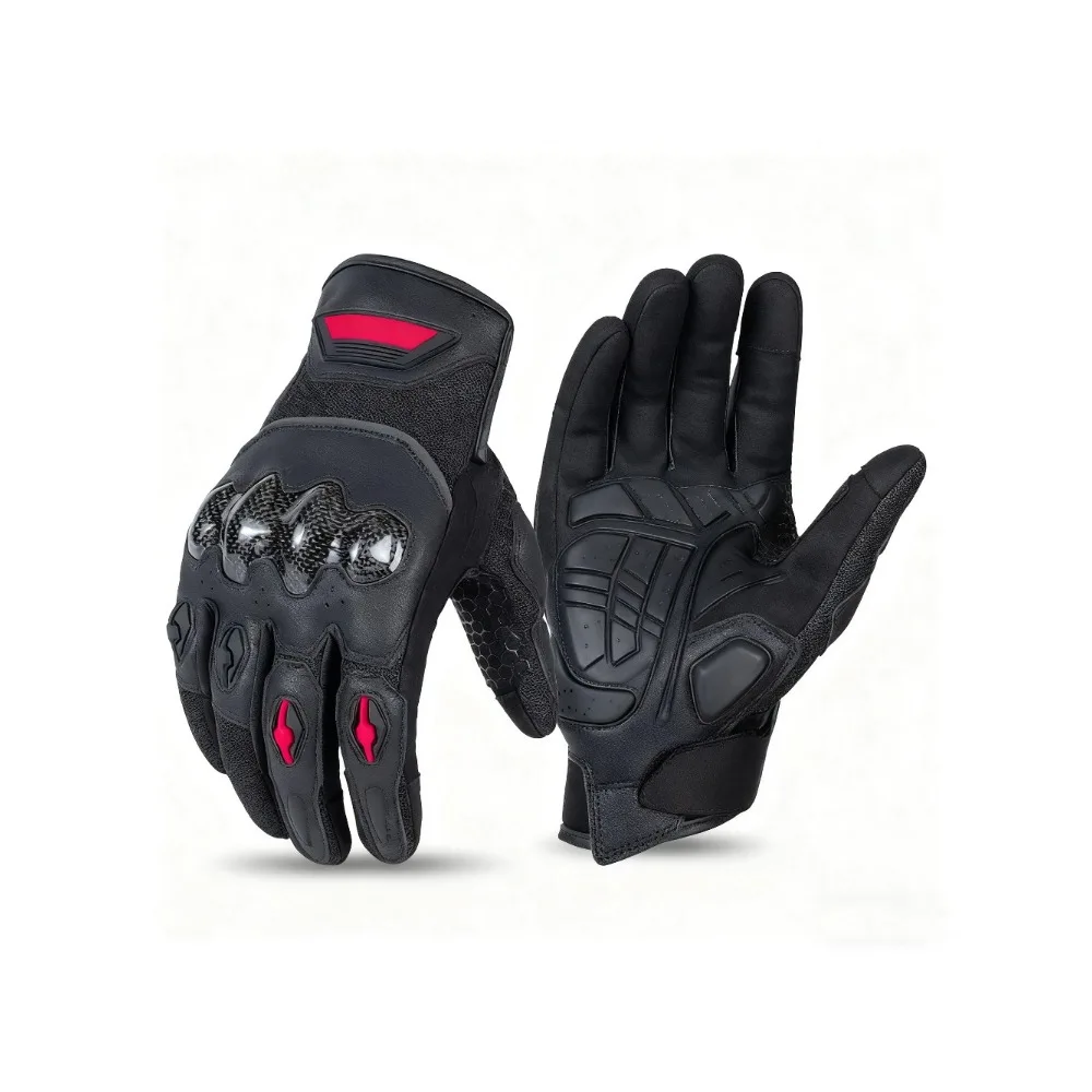 

Мужские мотоциклетные перчатки с полным пальцем — противоскользящие, защитные, дышащие, амортизирующие, противоударные, снаряжение для верховой езды