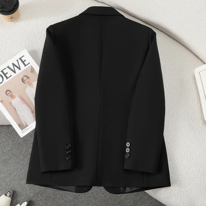 plus Size Loose Fit Jacket Women's Casual Comfortable Style Outerwear in Khaki Olive Navy Blue Dark Green Black