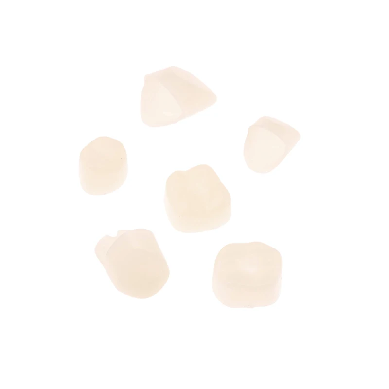 1 Sachet de Matériau pour Couronne Dentaire Temporaire, Facettes pour Dents Antérieures et Molaires, Sûr pour les Gencives, Protection Stable des Dents, Fourniture de Restauration Dentaire