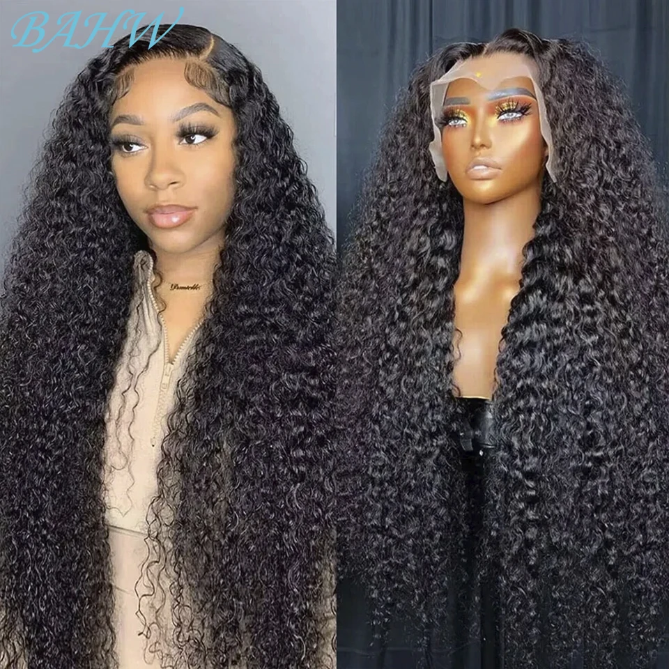 

Burmese 13x6 Lace Frontal Water Wave Wig 100% Human Hair Wig 4x4 Transparent Lace Closure Wig 32 34 Inch Virgin Hair Curly Wigs