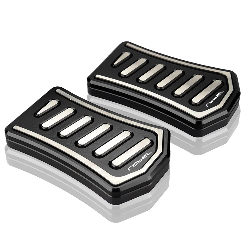 

Для Honda Rebel CM300 CM500 передняя педаль унисекс черный анодированный алюминий аксессуар для мотоцикла