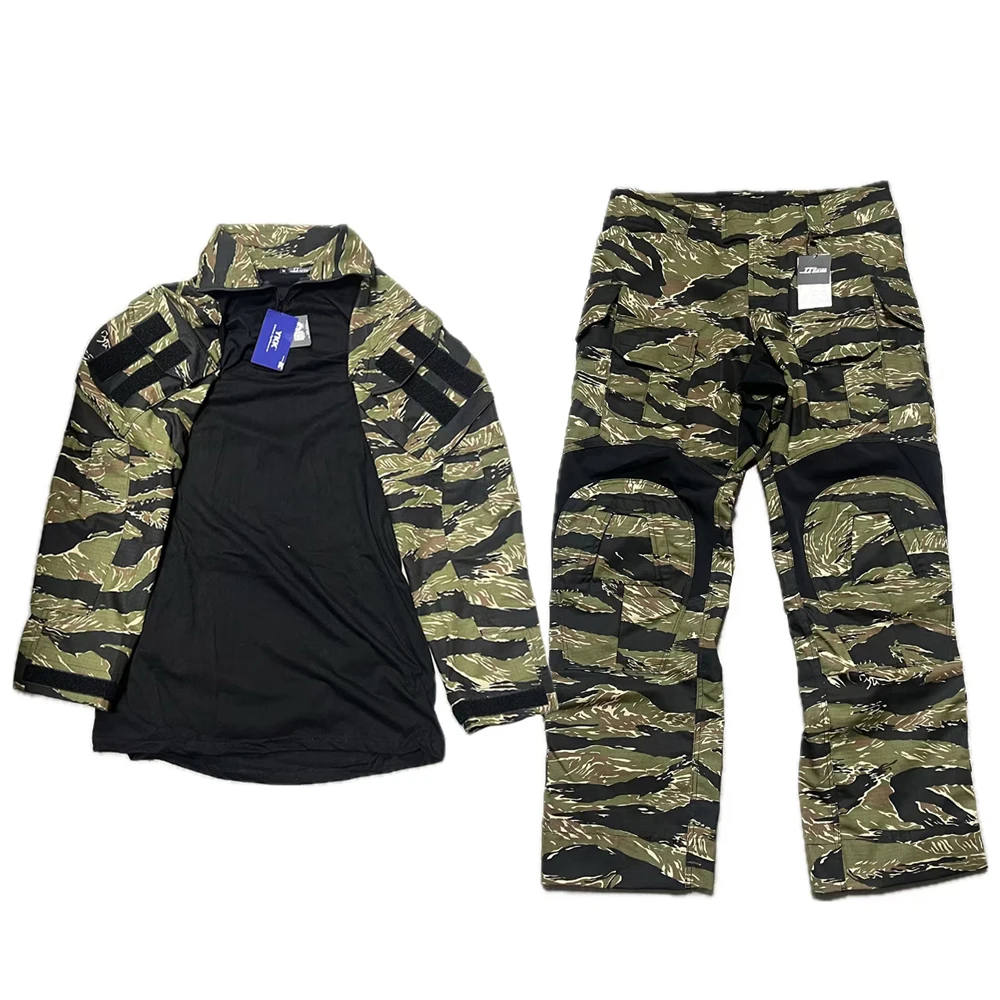 Outdoor Tactical Jungle Striped G3 Frog Suit Set Jungle Striped GEN3 Frog Suit Pants