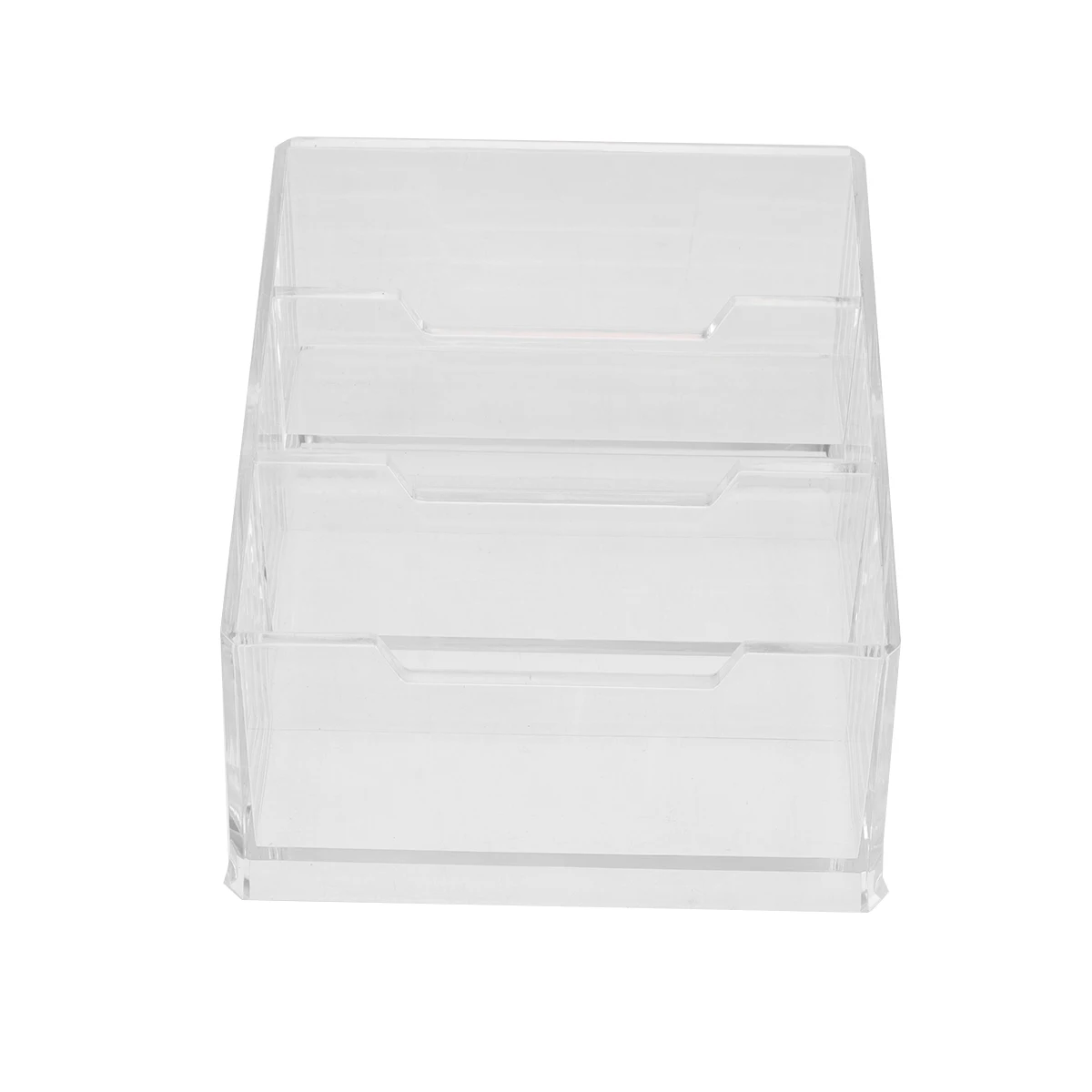 

Business Cards Holder Storage Box Desktop Organizer Electronic Office Container