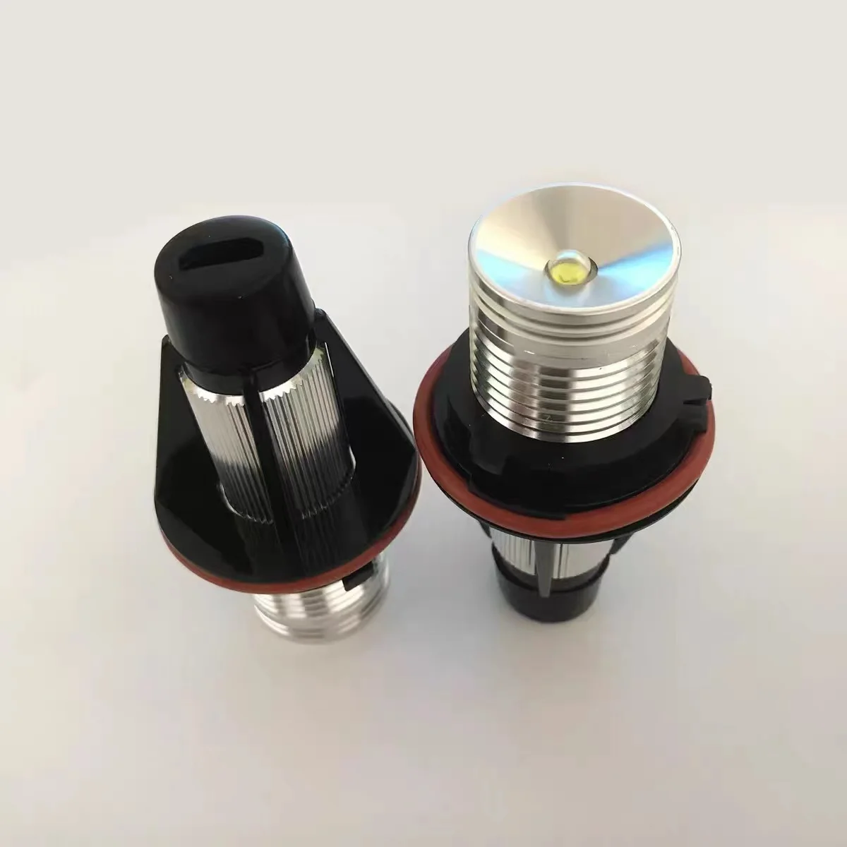 2 قطعة سيارة LED في Canbus 12V الأبيض E39 6W * 2 زاوية عيون مصباح تحديد أبعاد المركبة ل BMW E87 E39 M5 E60 E61 E63 E64 M6 E65 E66 E83 X3 E53 X5