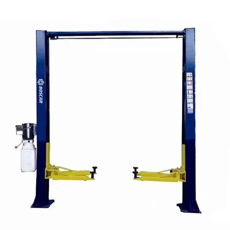 

4000kg Clear Floor Two Post Car Lift Double Column Hydraulic Car Elevator CE Proved 4t 4 Ton Gantry 2 Post Car Hoist