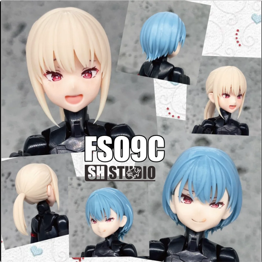 

MXM SH STUDIO 1/12 FS09C Mecha Girl Goddess Device Hair Style Resin GK Modified Parts Model In Stock