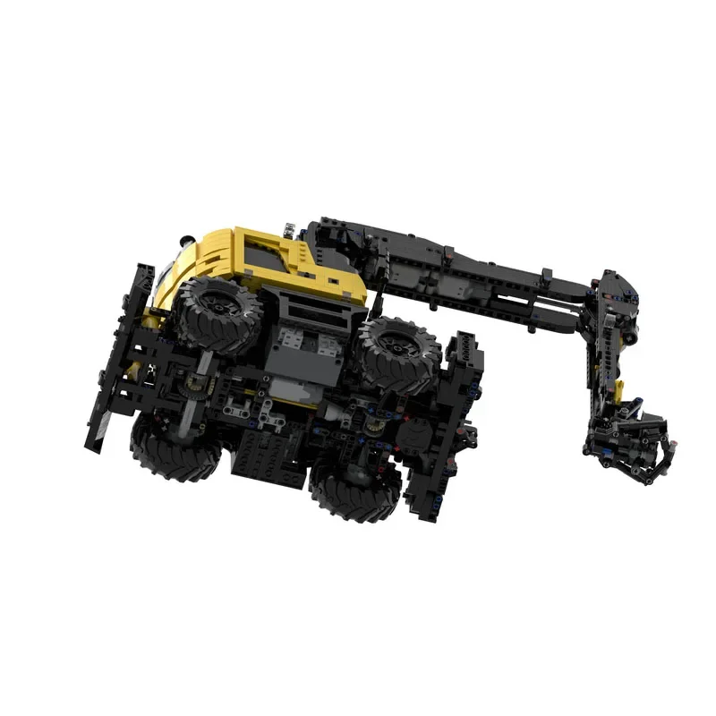 Excavator MOC-177607 - RC Device 918 Compact Excavator Toy Model Building Block Toy 2533PCS DIY Birthday Gift for Kids