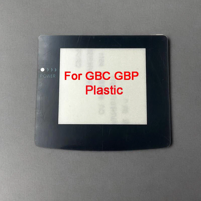 Yuxi กรอบกระจกพลาสติกสำหรับ gameboy 1ชิ้นสำหรับ GB GBA SP GBC GBL GBP LENS Protector W/adhensive Repair