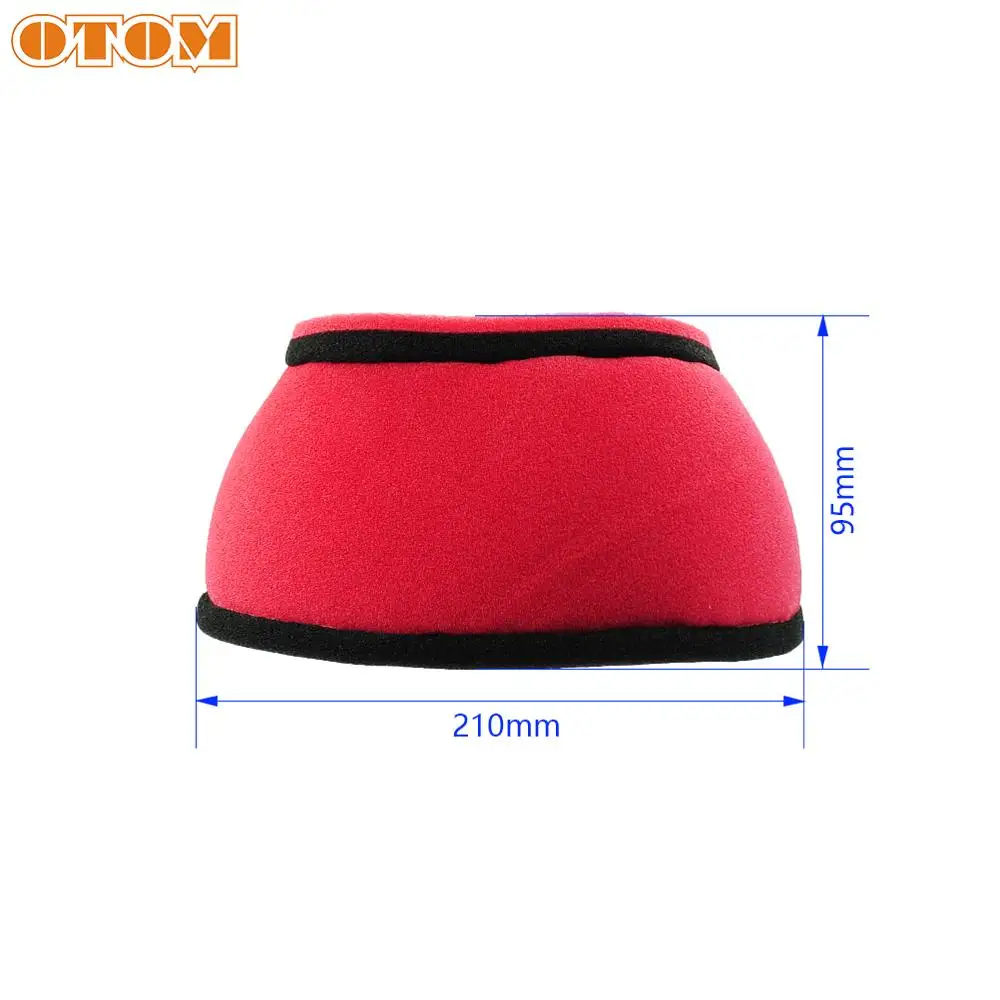 Motocross Air Filter Foam Strainer Empty Filtration Sponge Cleaner Dual Foam Layer Universal For Motorcycle Dirt Street Pit Bike