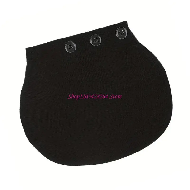 

Adjustable Maternity Belt Extender Triple Hook Design for Pregnancy Cotton Spandex Waistband Expansion Accessory