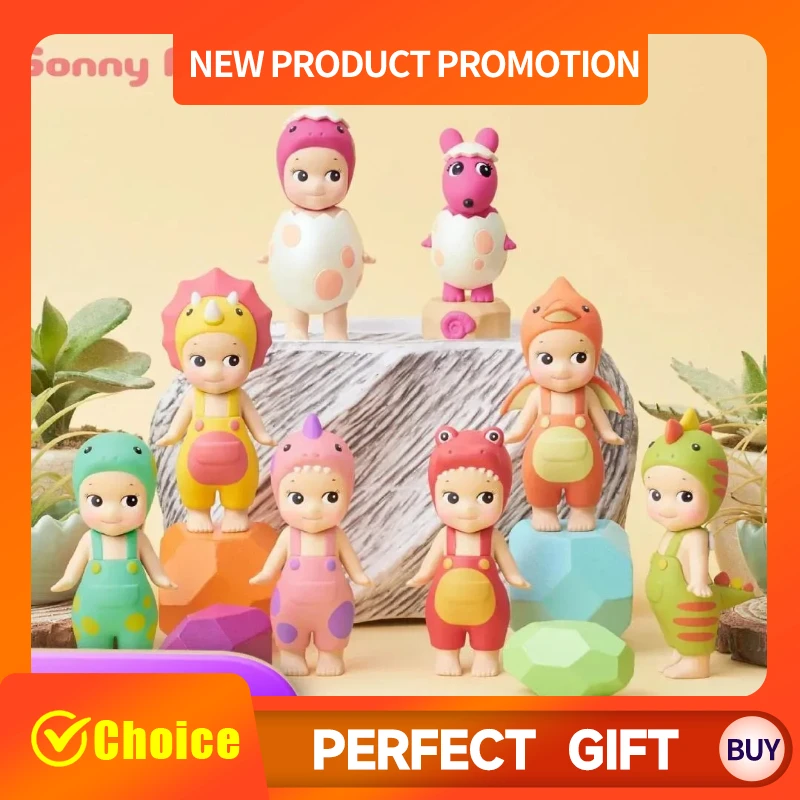 

Sonny Angel Dinosaur Series Blind Box Cute Collectible Kids Toys Trendy Unique Christmas Gifts for Children Perfect Birthday